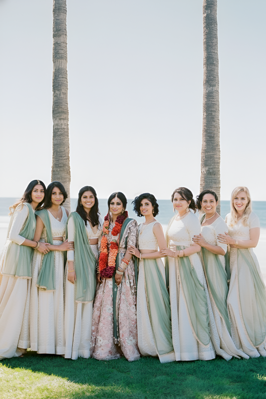 Chikankari white skirt