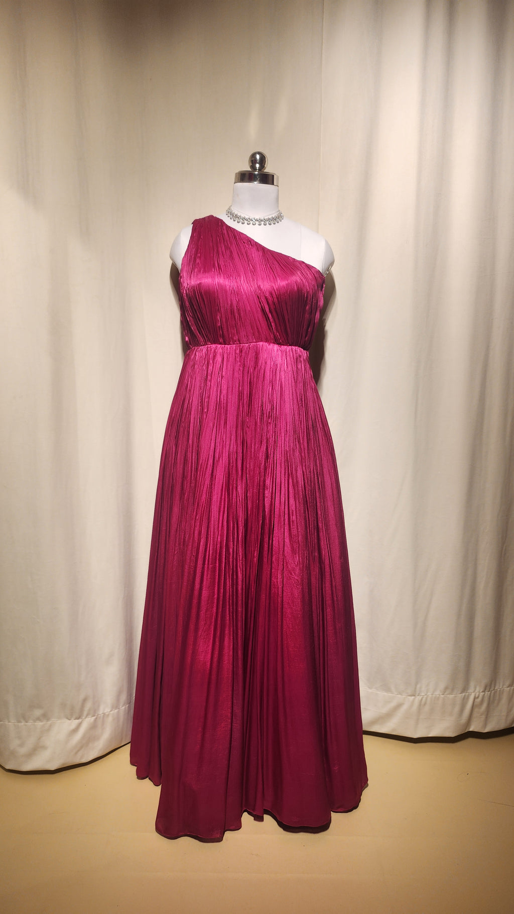 Pink Chiffon Gown