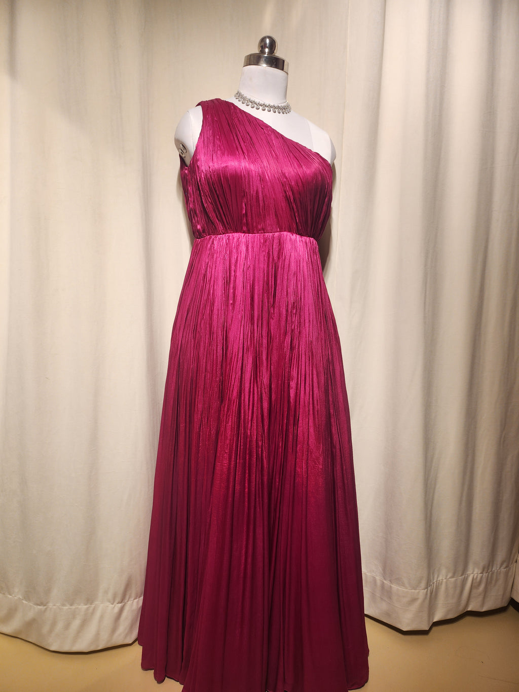 Pink Chiffon Gown