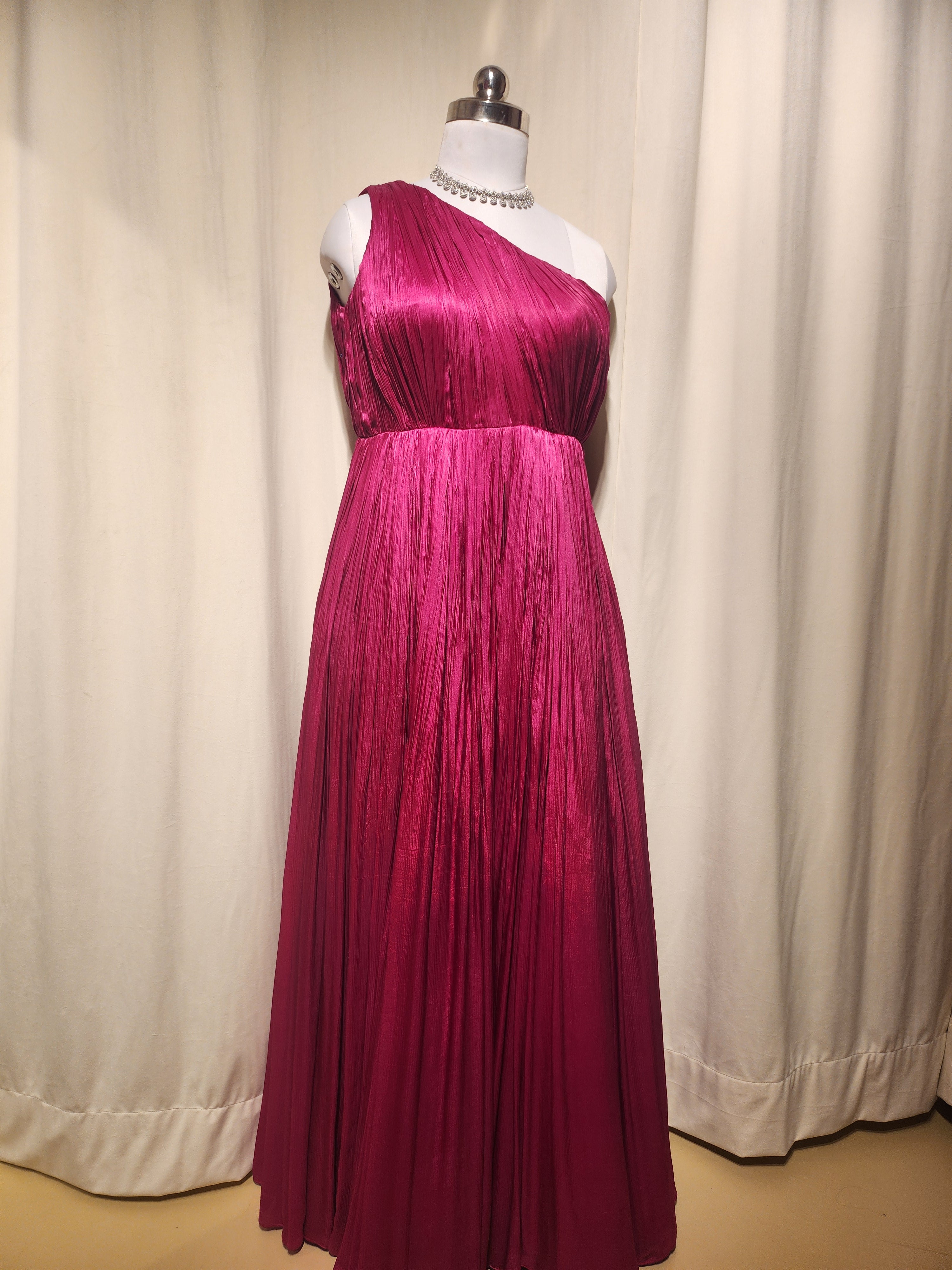 Pink Chiffon Gown