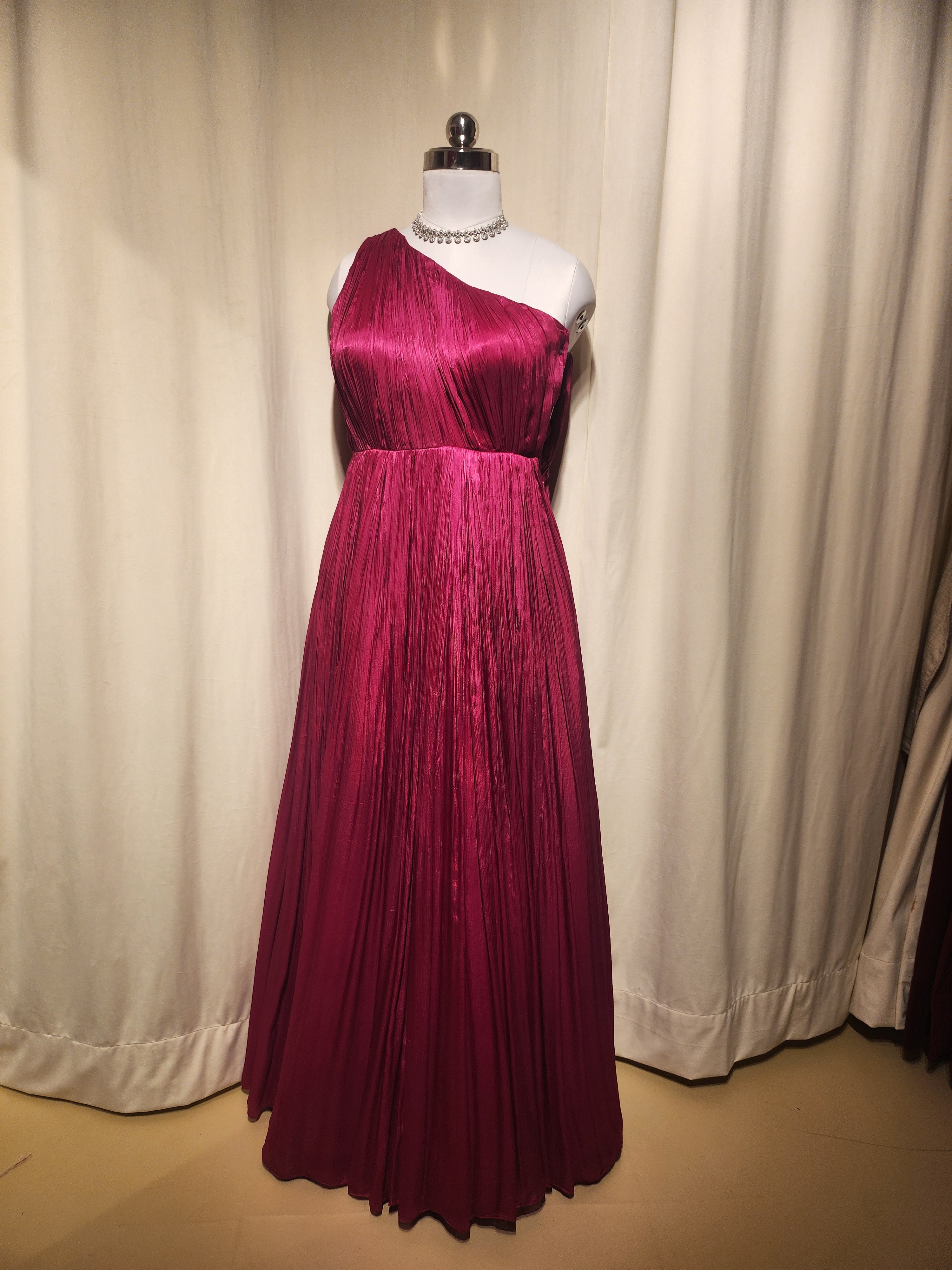 Pink Chiffon Gown