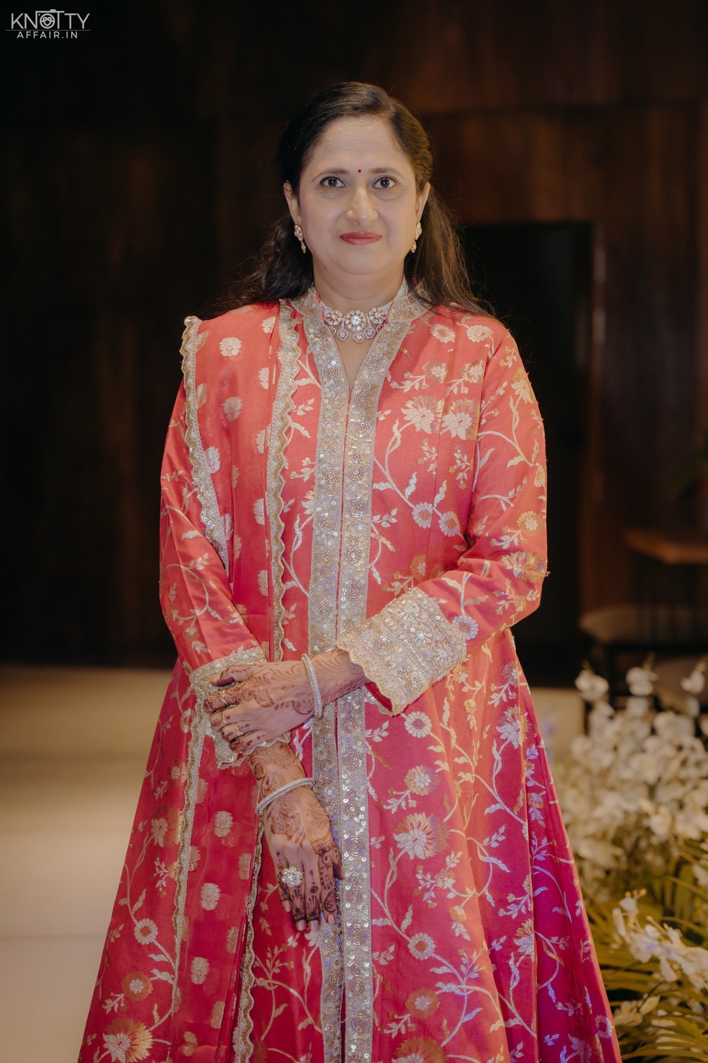 Pink Coral Jacket Lehenga set