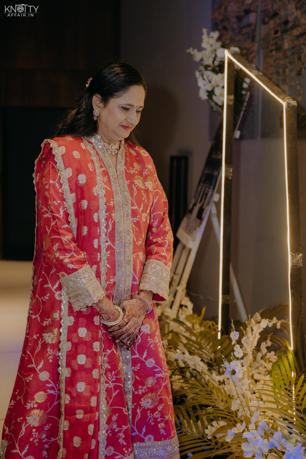 Pink Coral Jacket Lehenga set