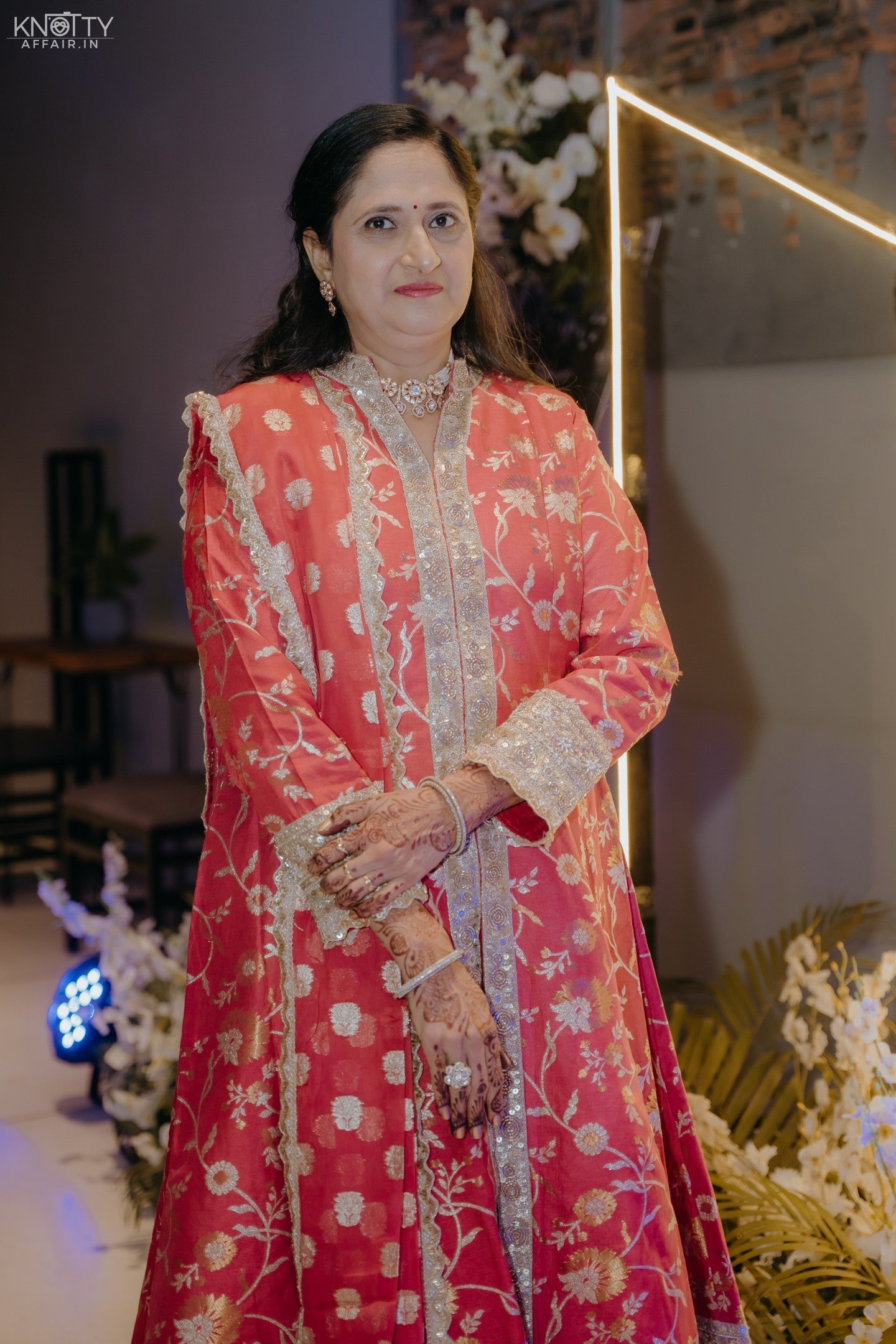 Pink Coral Jacket Lehenga set