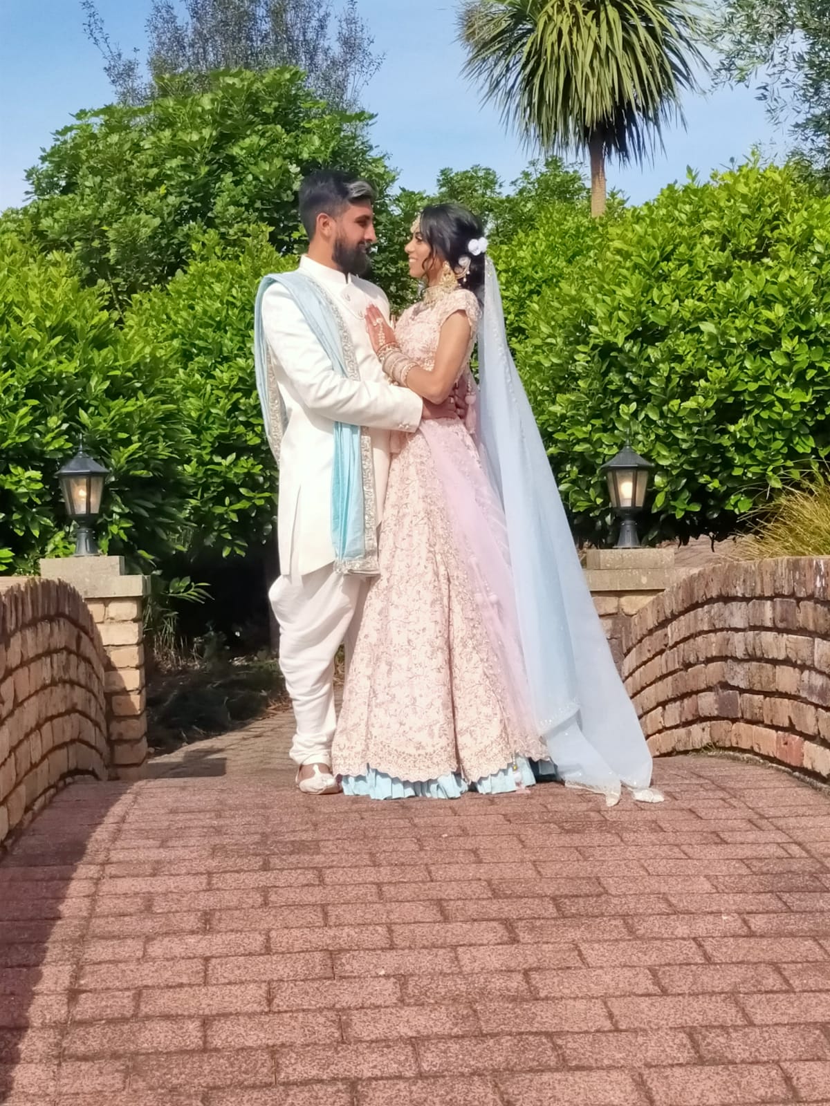 Pastel Pink Bridal Lehenga