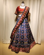 Printed Patola Lehenga set
